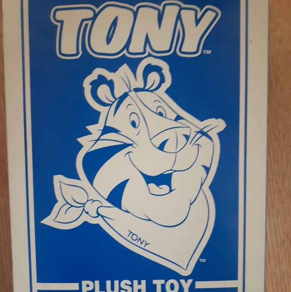🐯🥣 TONEY THE TIGER 1997 Plush Doll NIB Collector's Item Rare  🐯🥣 - Picture 8 of 14